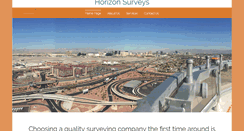 Desktop Screenshot of horizonsurveys.com